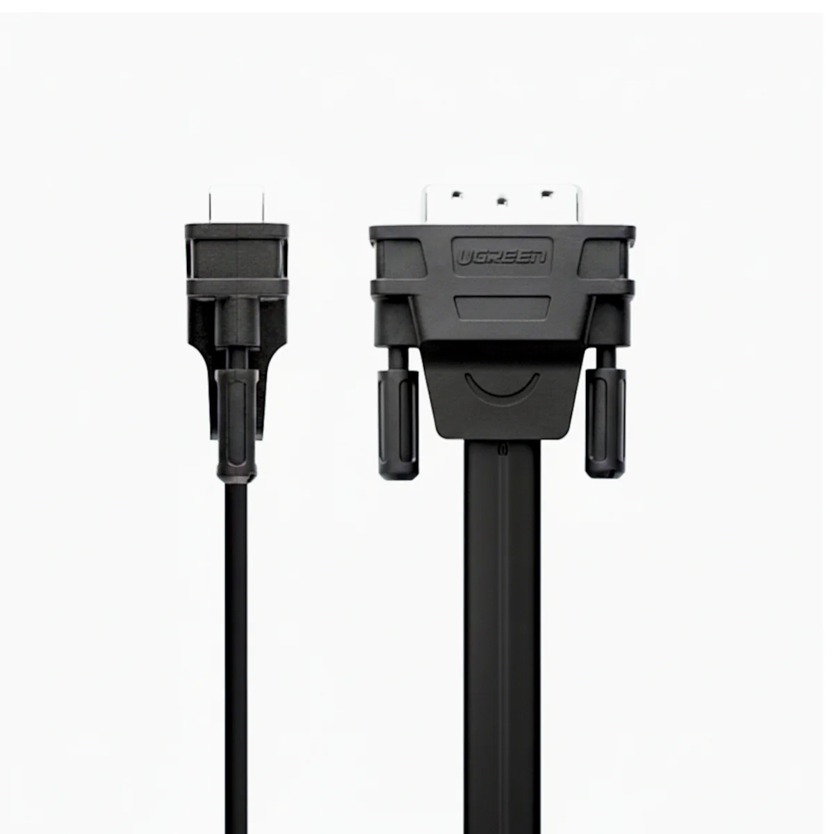 UGreen DVI-D 24+1 to VGA Active Video Adapter (Male to Female) – Black - Image 3