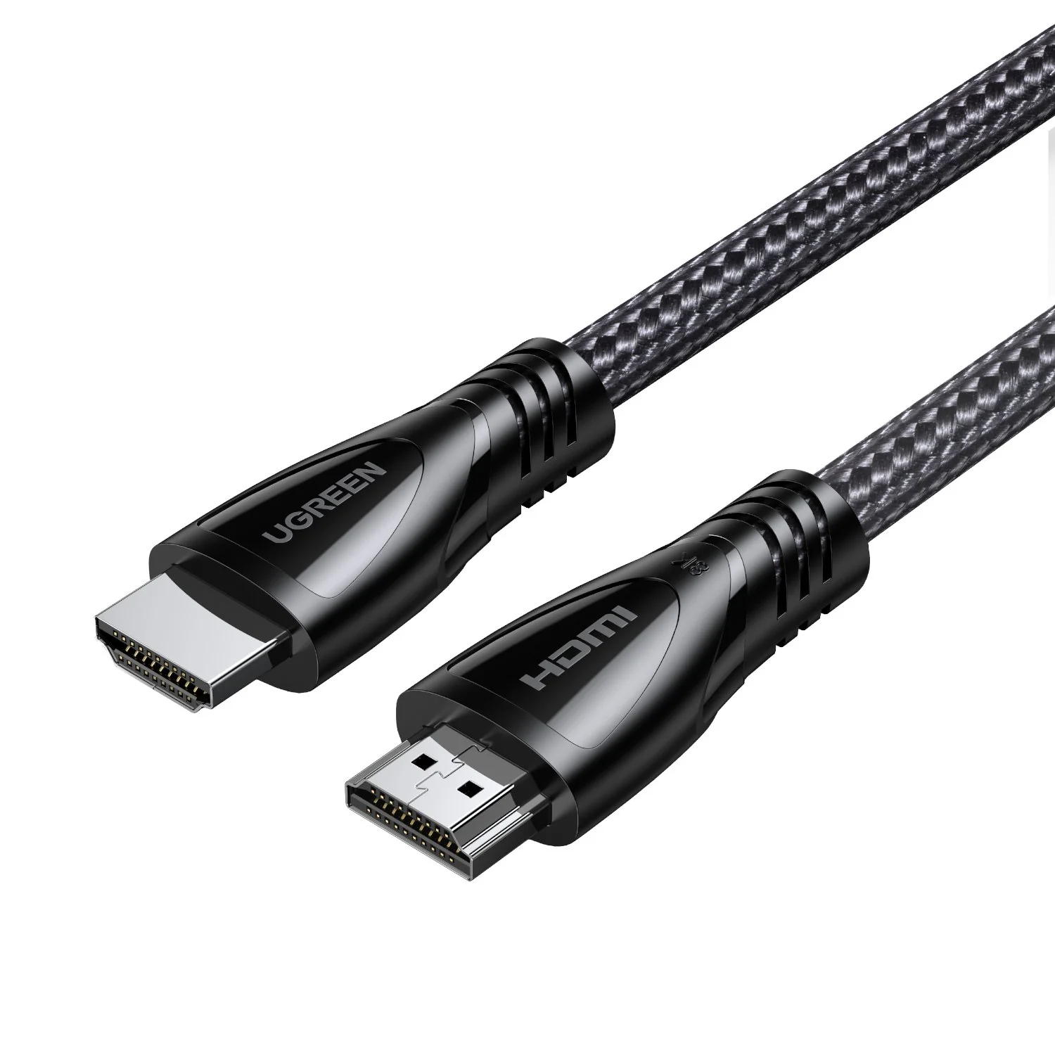 UGreen HDMI 2.1 Male to Male Cable 2M (8K@60Hz | 4K@120Hz) – Black - Image 5