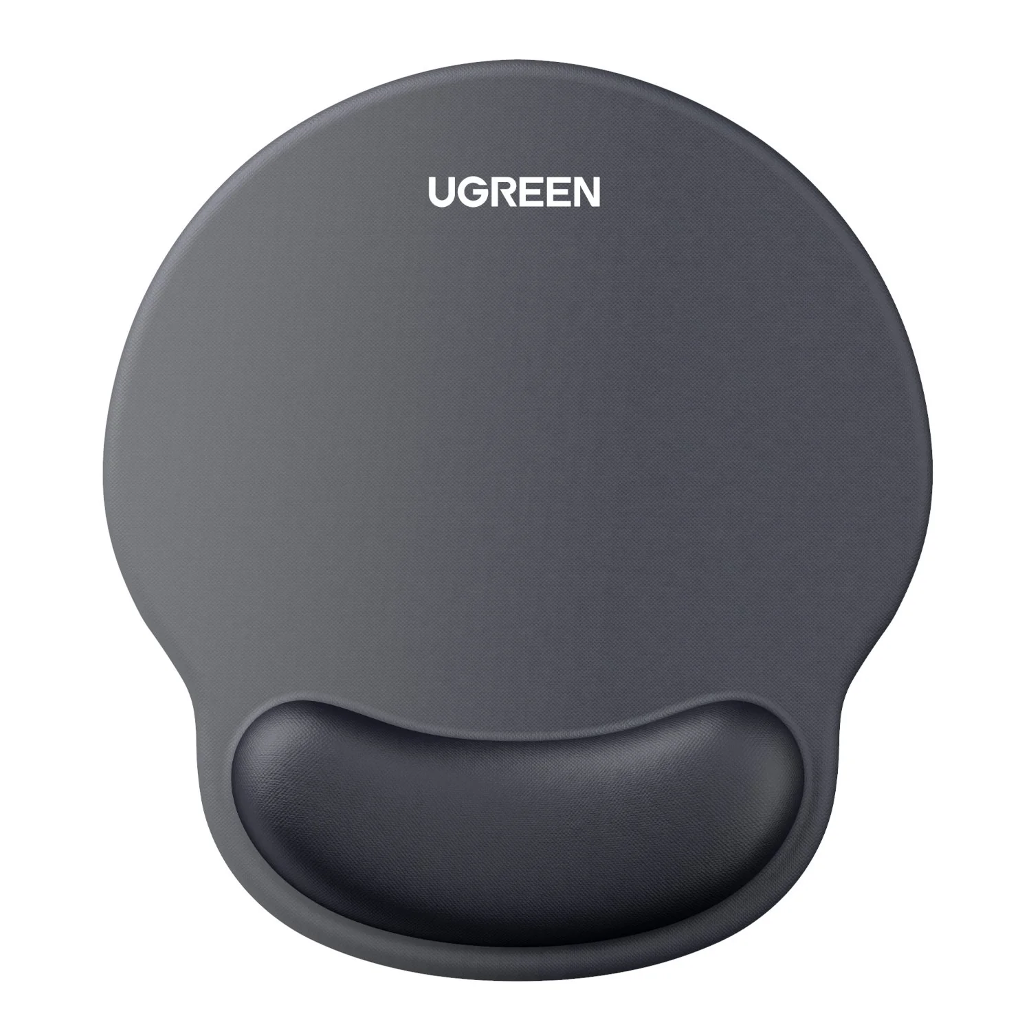 UGreen LP668 Ergonomic Mousepad with Wrist Rest (220 x 245 mm) - Black - Image 4