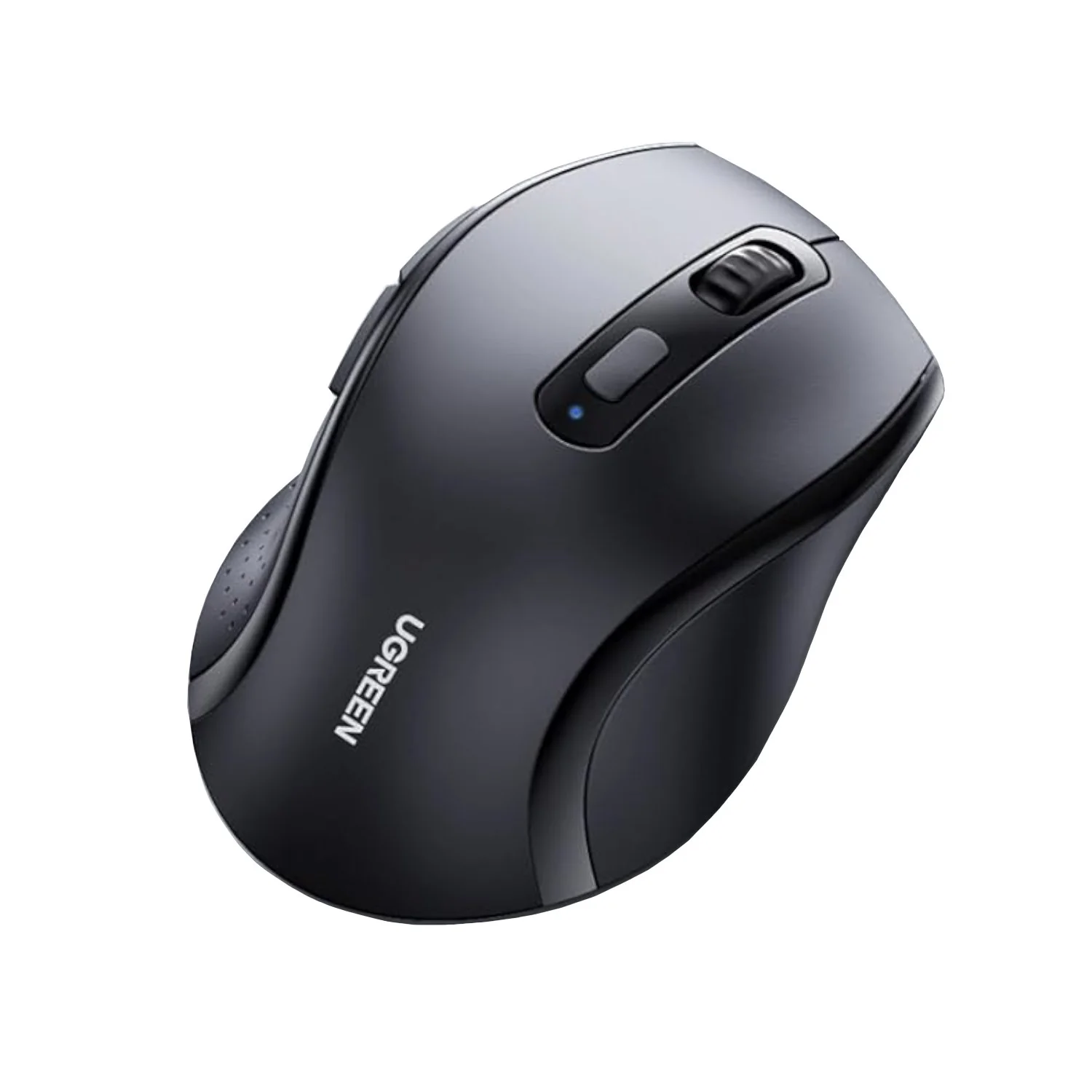 UGreen M511 Ergonomic 2.4GHz Wireless Mouse - Black - Image 2