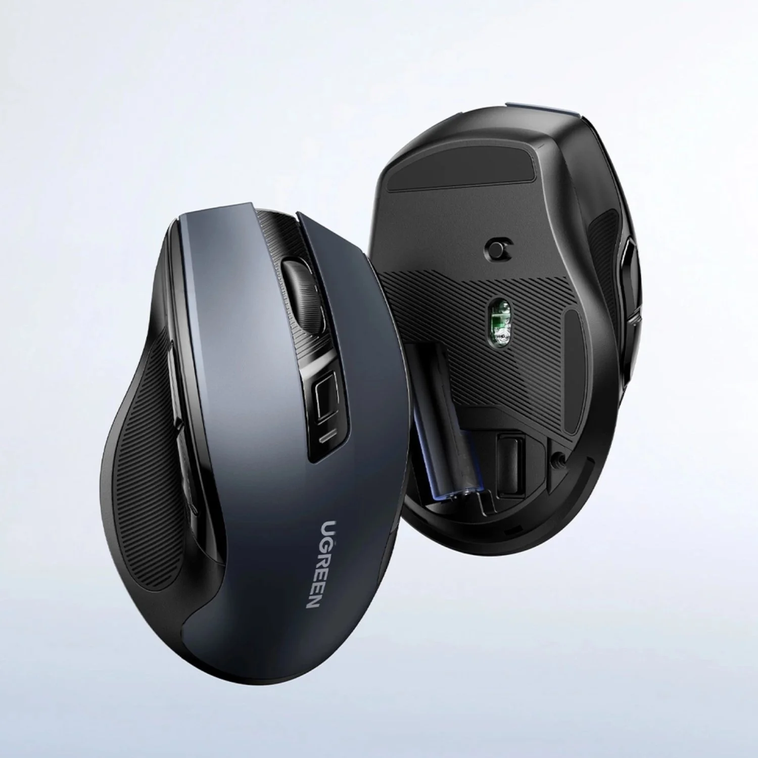 UGreen MU006 2.4GHz Wireless Optical Mouse – Black - Image 3