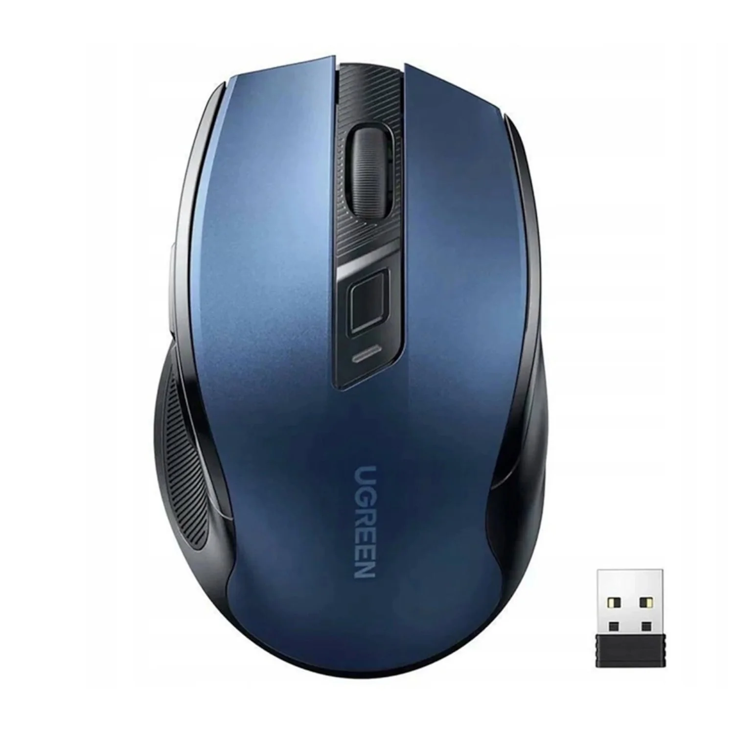UGreen MU006 2.4GHz Wireless Optical Mouse – Blue - Image 2