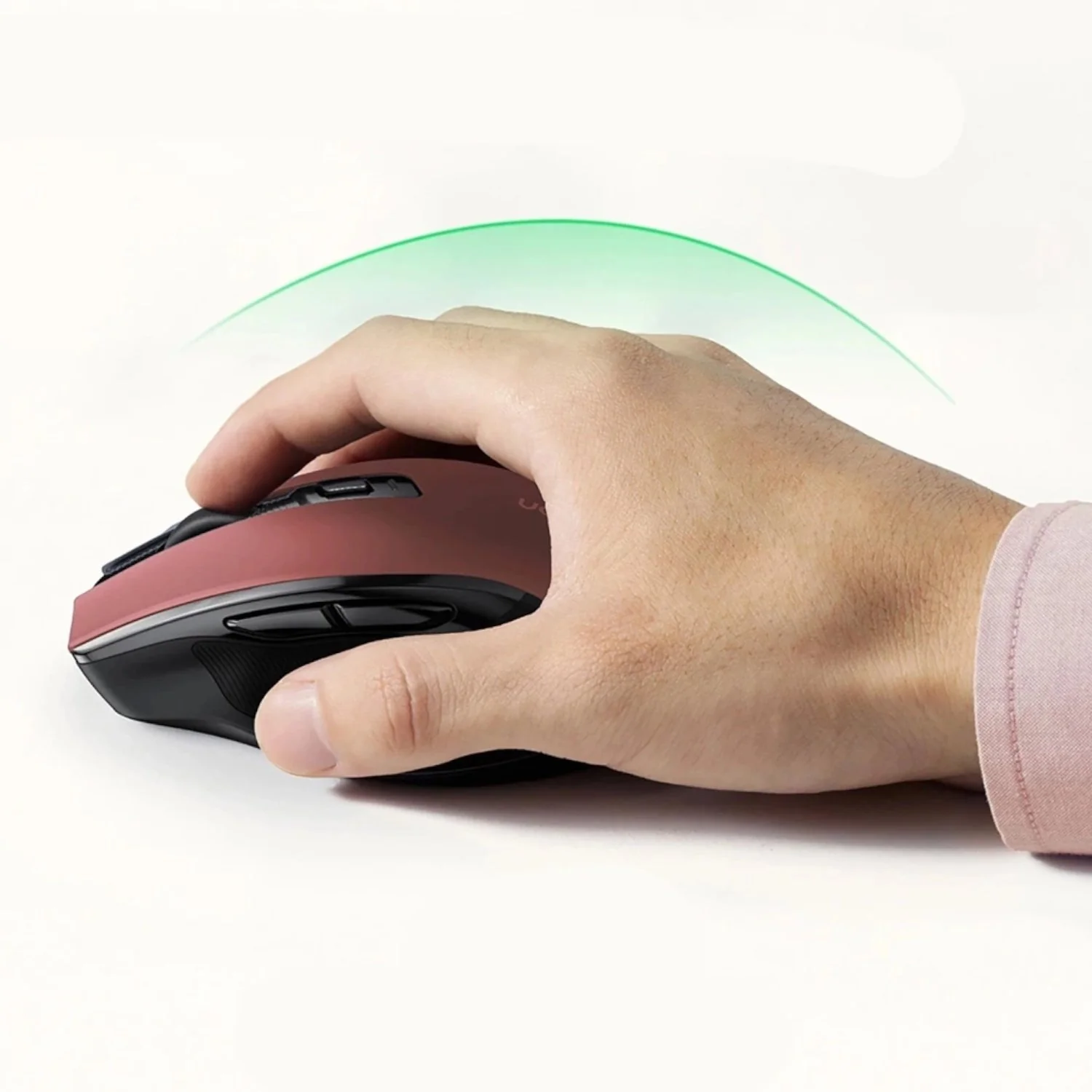 UGreen MU006 2.4GHz Wireless Optical Mouse - Red - Image 3