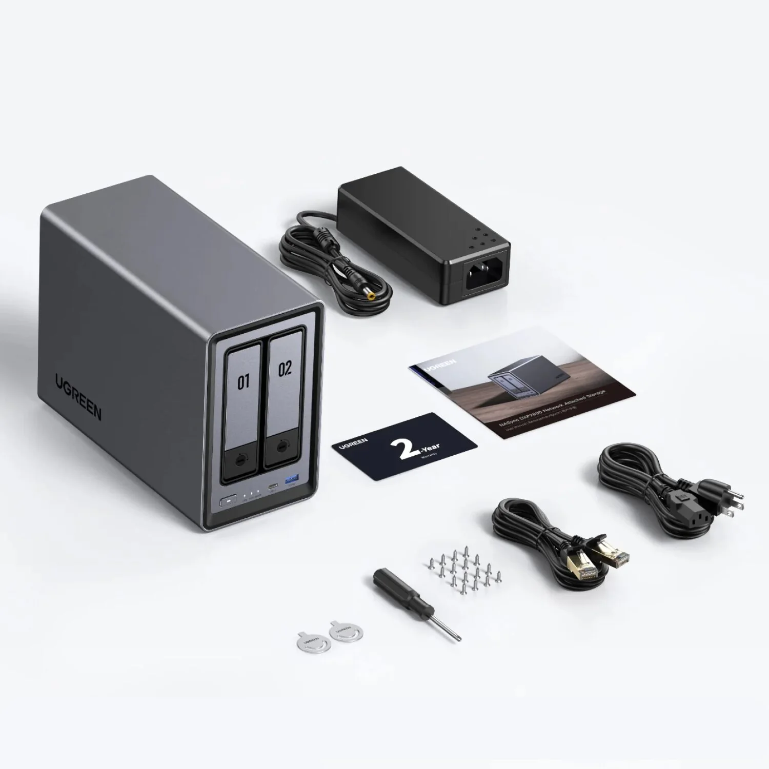 UGREEN NASync DXP2800 2 Bay NAS - Image 3
