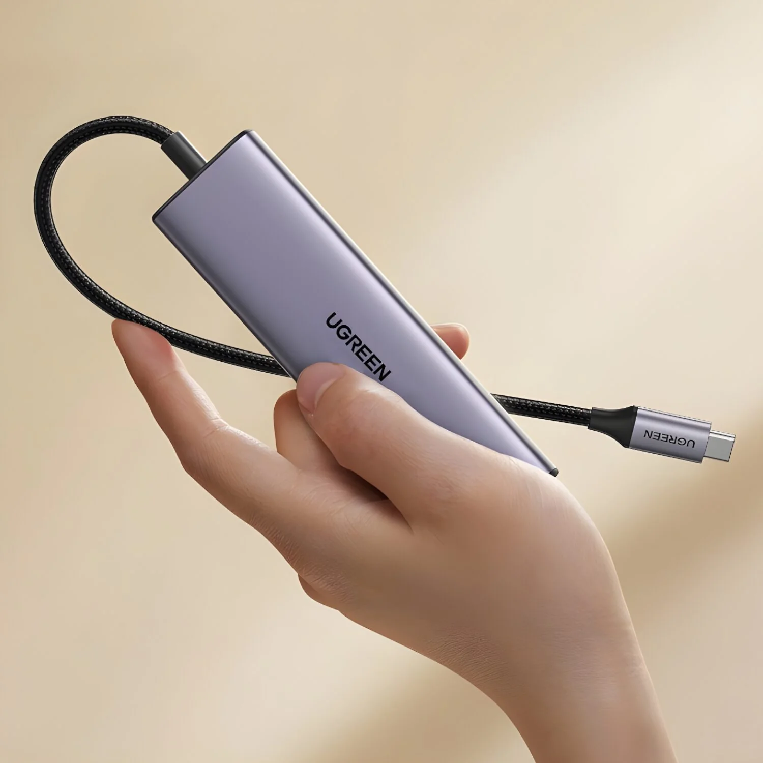 UGREEN Revodok 5-in-1 Type-C Hub | 4K HDMI | Type-C | USB3.0 - Image 4