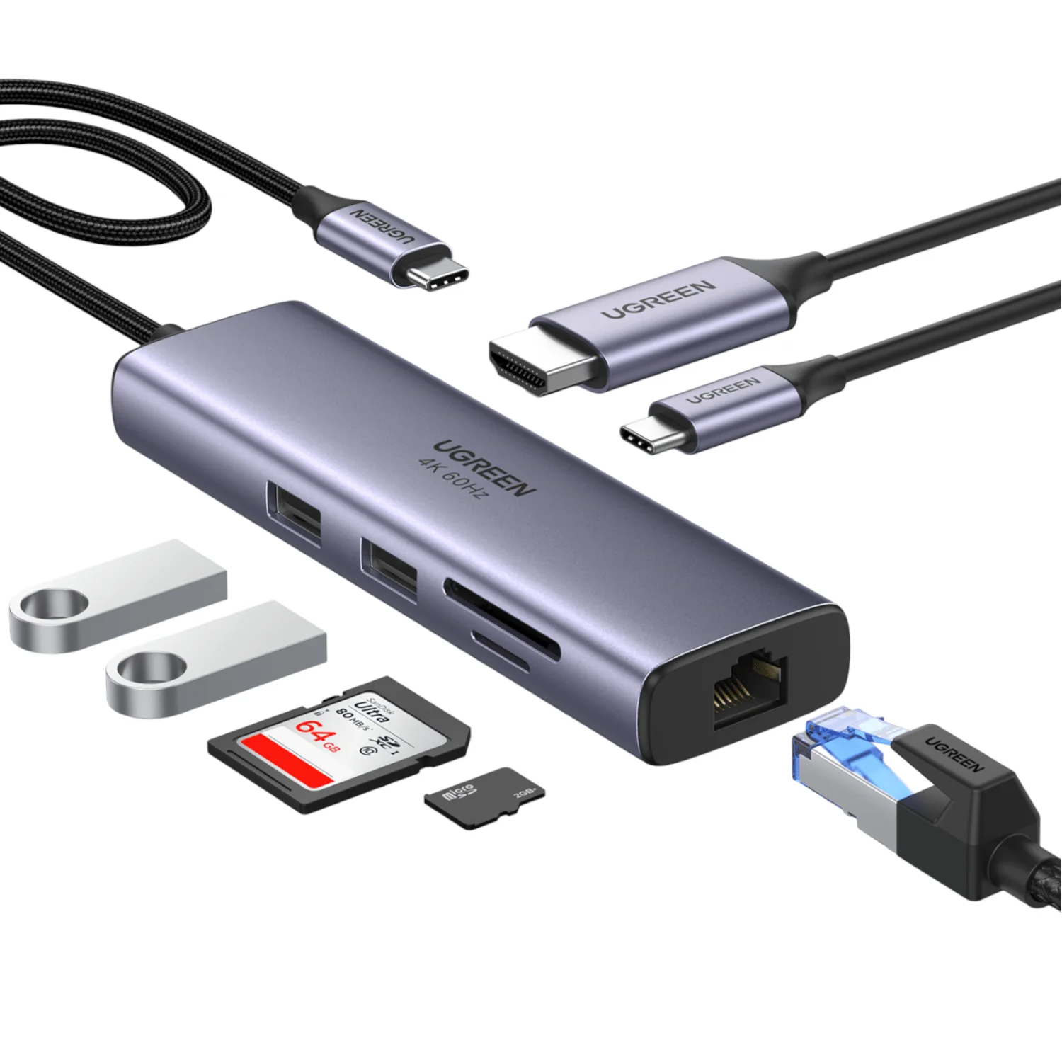 UGREEN Revodok 7-in-1 Type-C Hub - Image 3