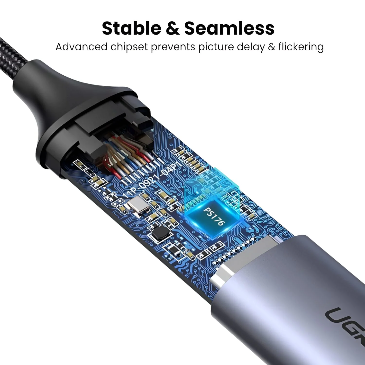 UGREEN Type-C To 4K HDMI  Adapter - Silver - Image 3
