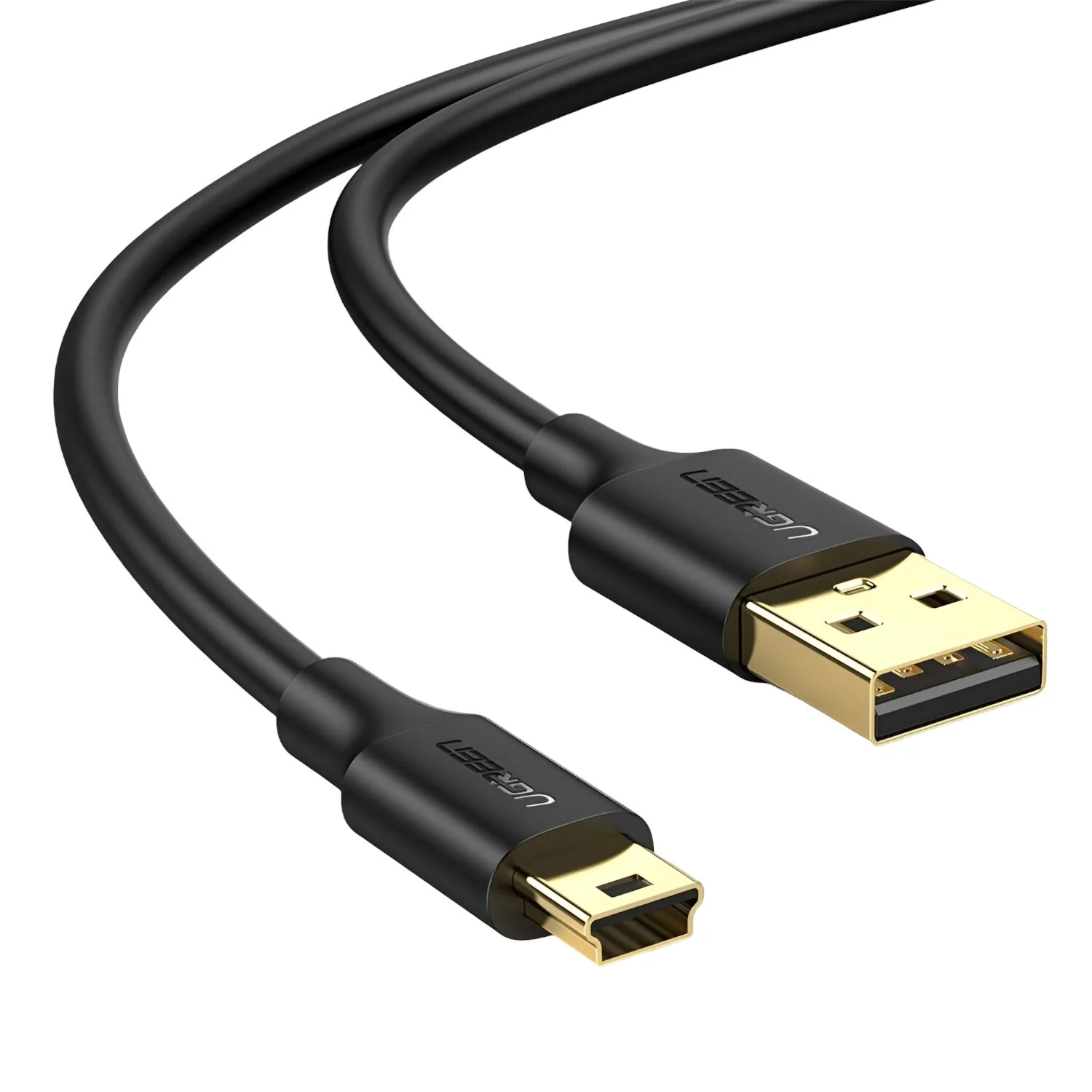 UGREEN US132 USB to Mini USB 2.0, 450Mbps SuperSpeed Cable - 1m - Image 5