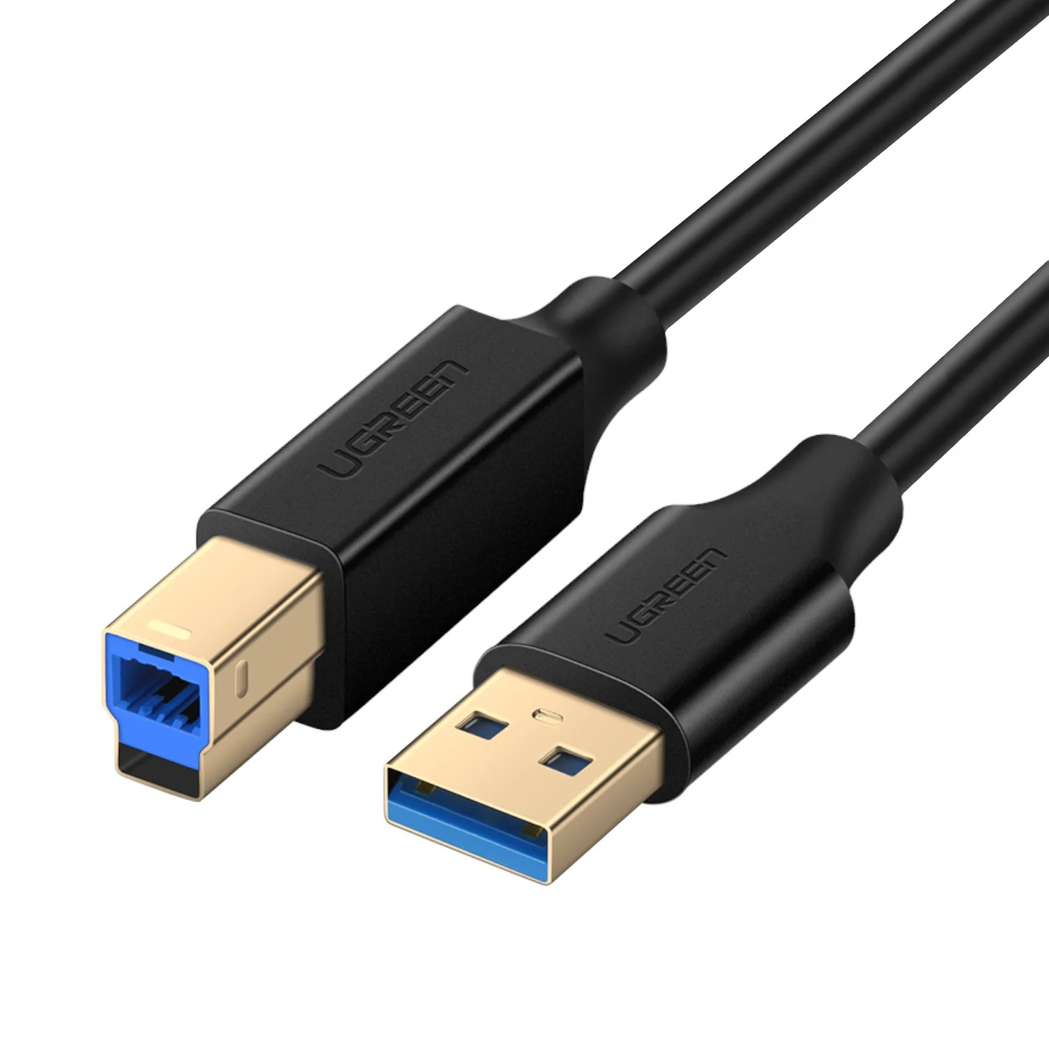 UGreen US210 USB-A Printer Cable 2M - Black - Image 5
