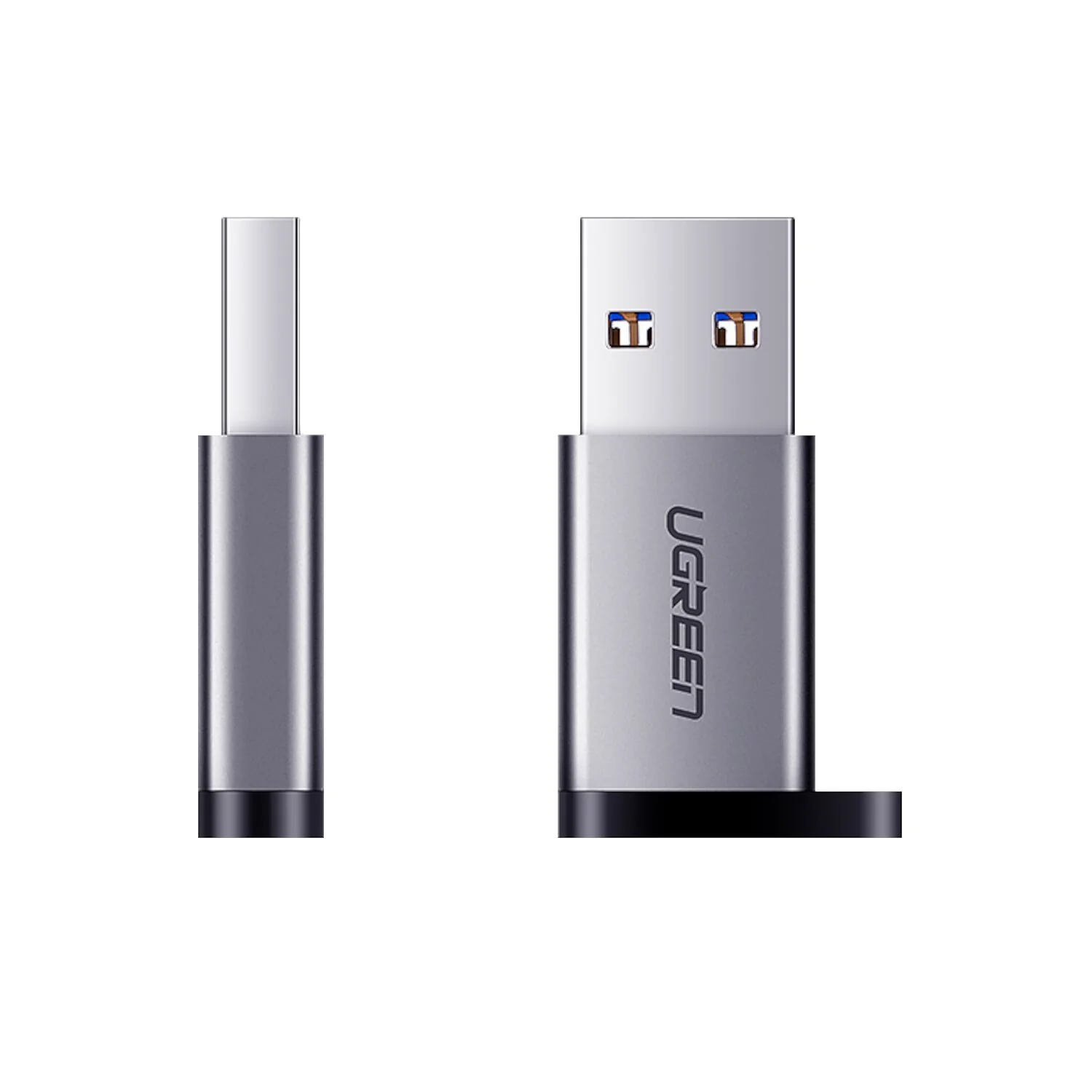 UGREEN USB 3.0 Male to Type-C 3.1 Female Adapter, Data Transfer and Charging - Image 2