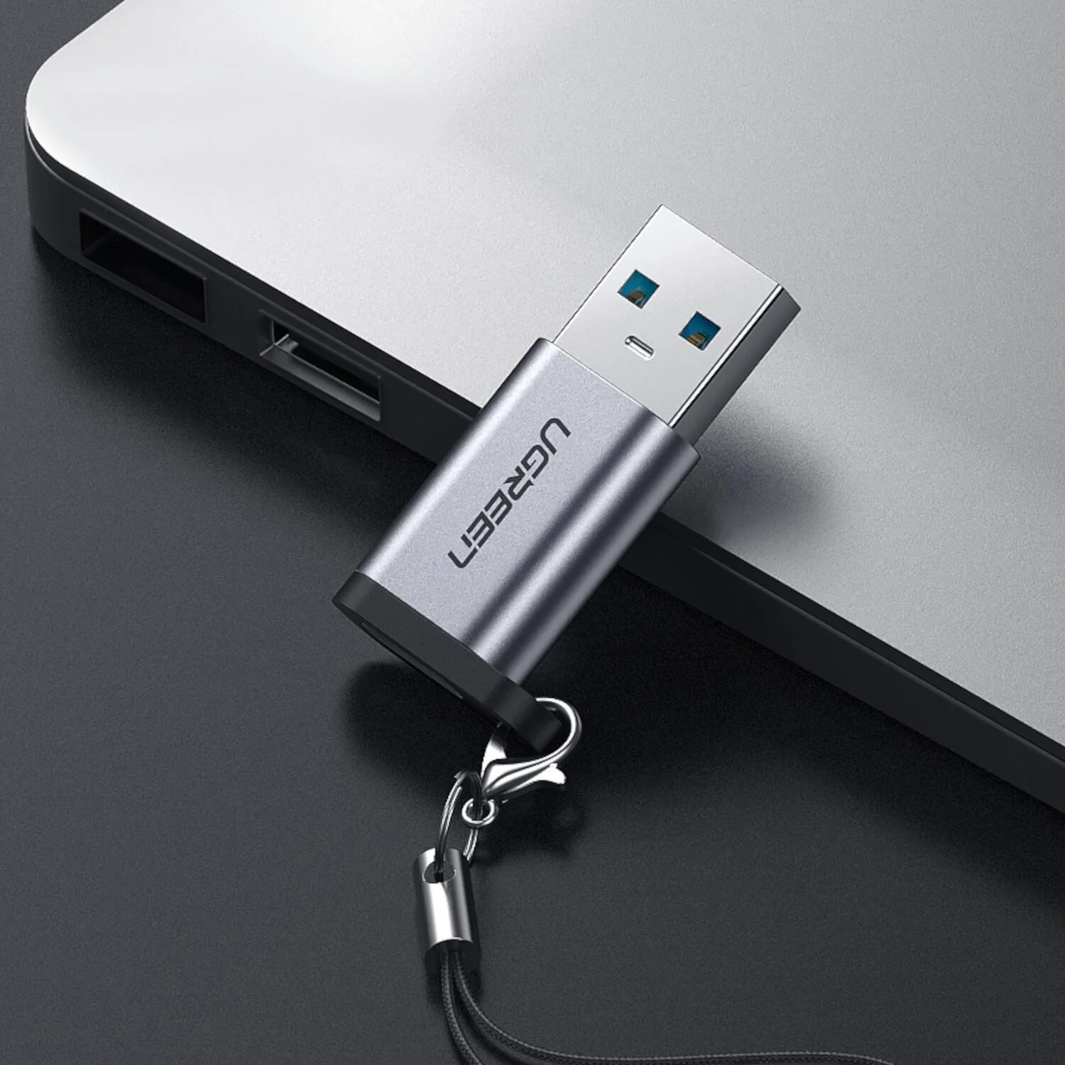 UGREEN USB 3.0 Male to Type-C 3.1 Female Adapter, Data Transfer and Charging - Image 3