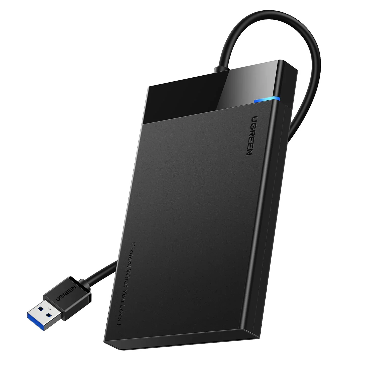 UGREEN USB 3.0 to 2.5” SATA Hard Drive Enclosure (Non-Detachable Cable) - Image 5