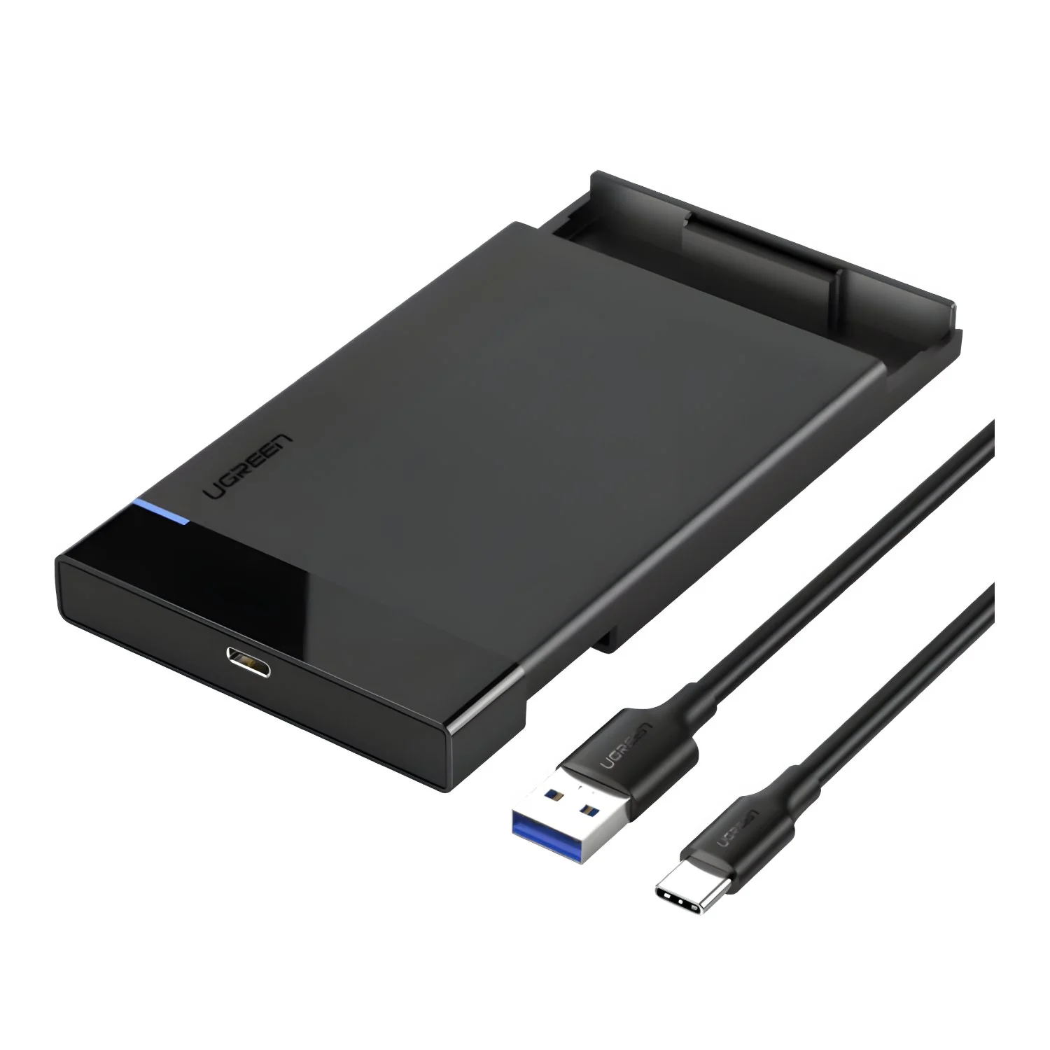 UGREEN USB Type-C 2.5" SATA III External Hard Drive Enclosure - Image 3