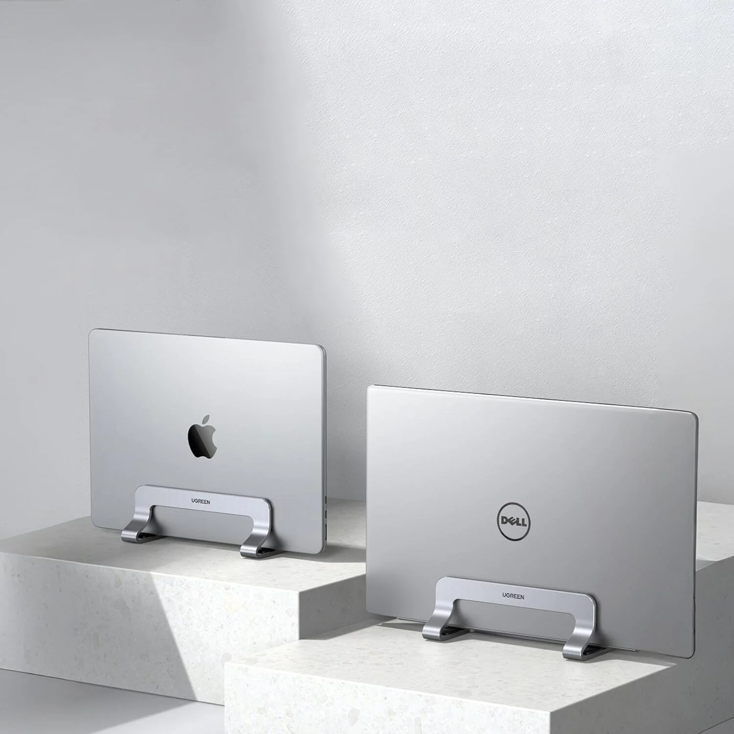 UGREEN Vertical Aluminium Laptop Stand, with Extensible Slot - Image 4