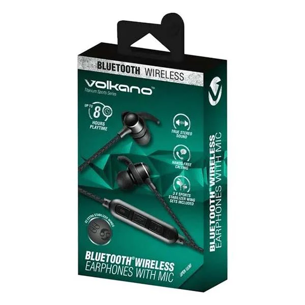 Volkano Titanium Sports Series Bluetooth Earphones - Image 4