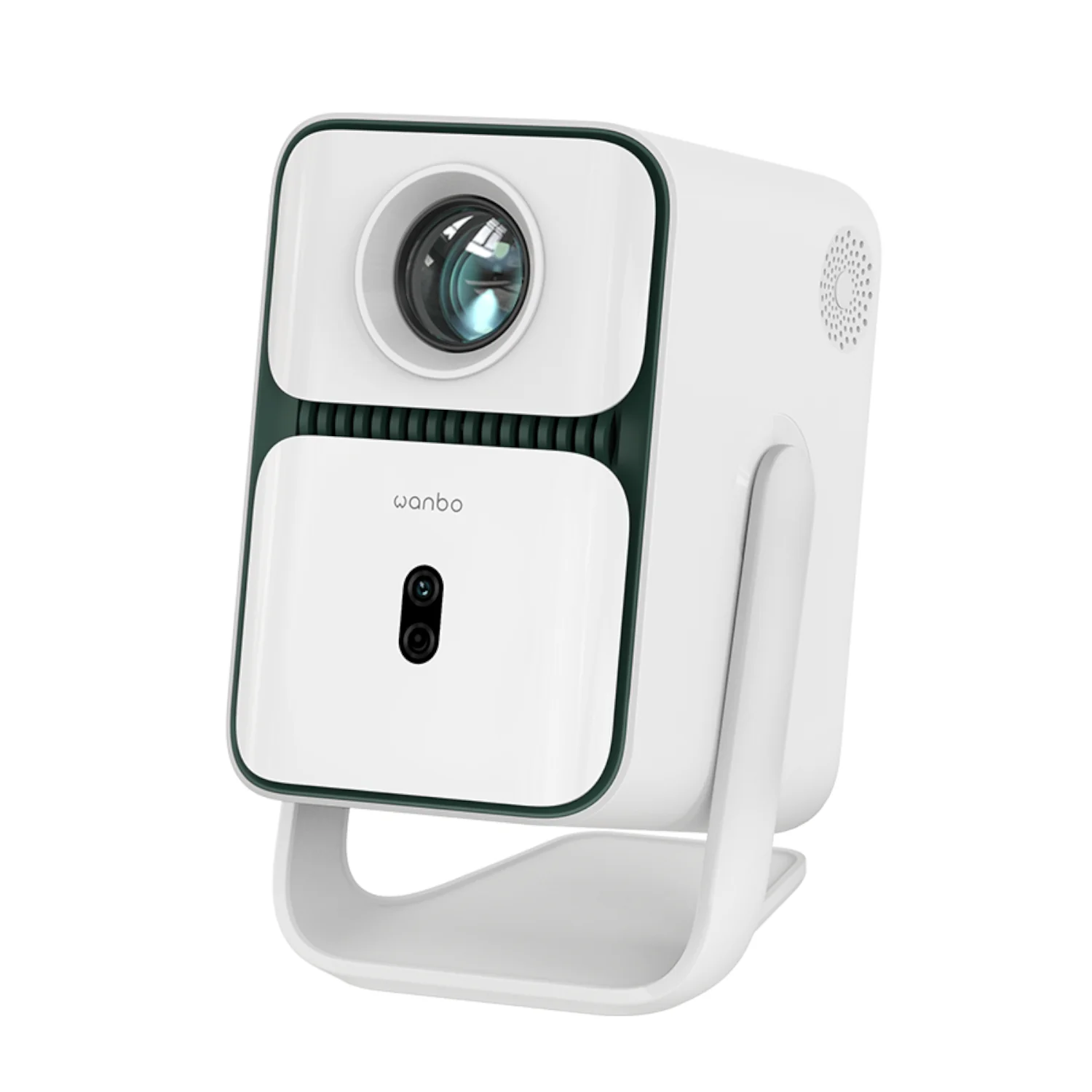 Wanbo T2 Ultra – 1080P 500ANSI Android 11 Smart Home Theatre Projector – White - Image 3