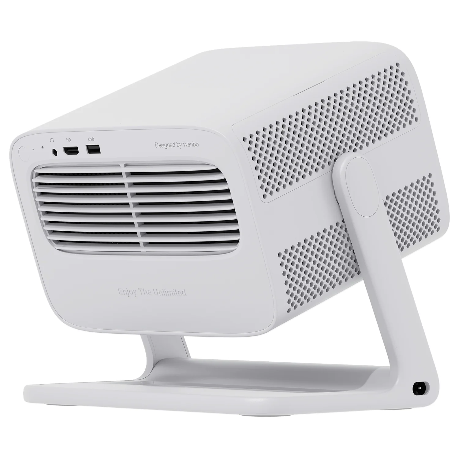 Wanbo VALI 1 – 1080P 900ANSI Android 11 Smart Home Theatre Projector – White - Image 3