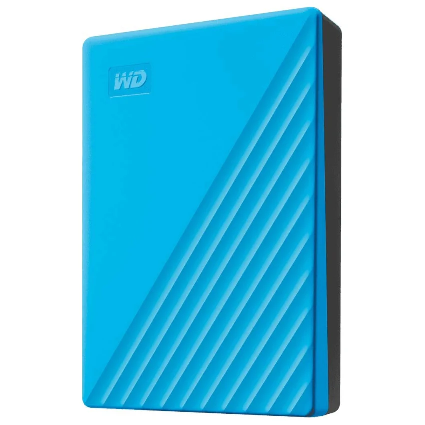 Western Digital WDBPKJ0040BBL-WESN My Passport USB3.2 4TB External Hard Drive - Blue - Image 2