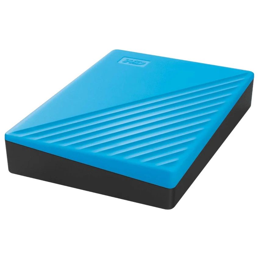 Western Digital WDBPKJ0040BBL-WESN My Passport USB3.2 4TB External Hard Drive - Blue - Image 3