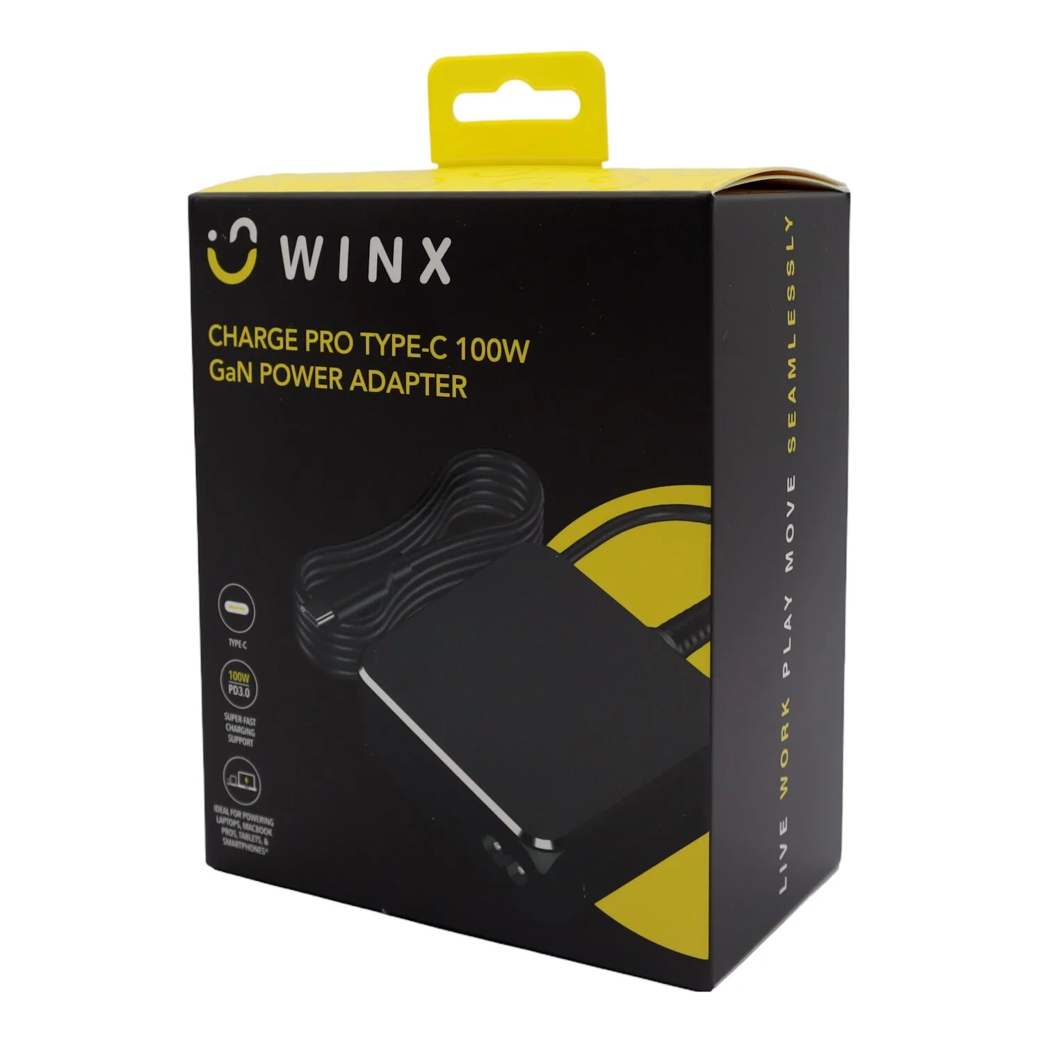 WINX ﻿CHARGE PRO TYPE-C 100W GaN POWER ADAPTER - Image 6