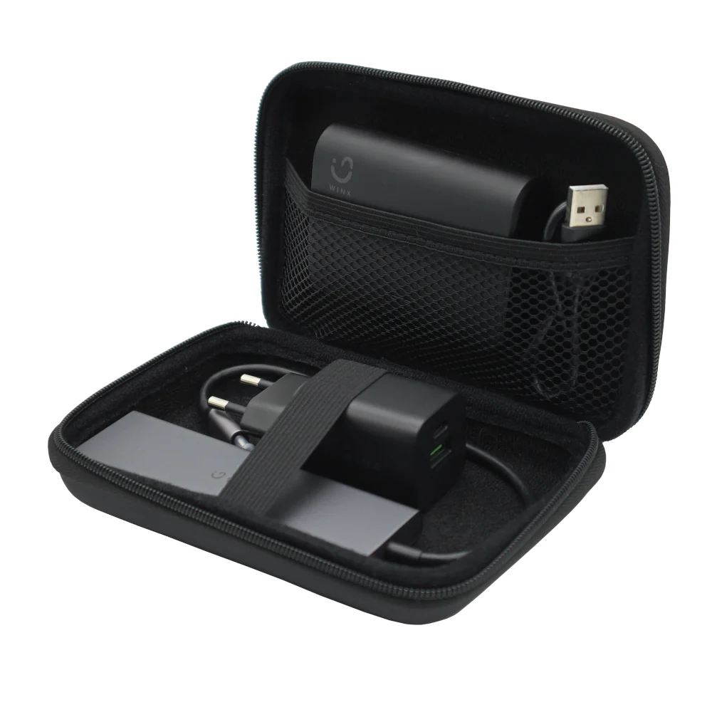 Winx Go Rugged Hardshell Protective Carry Case - Black - Image 2