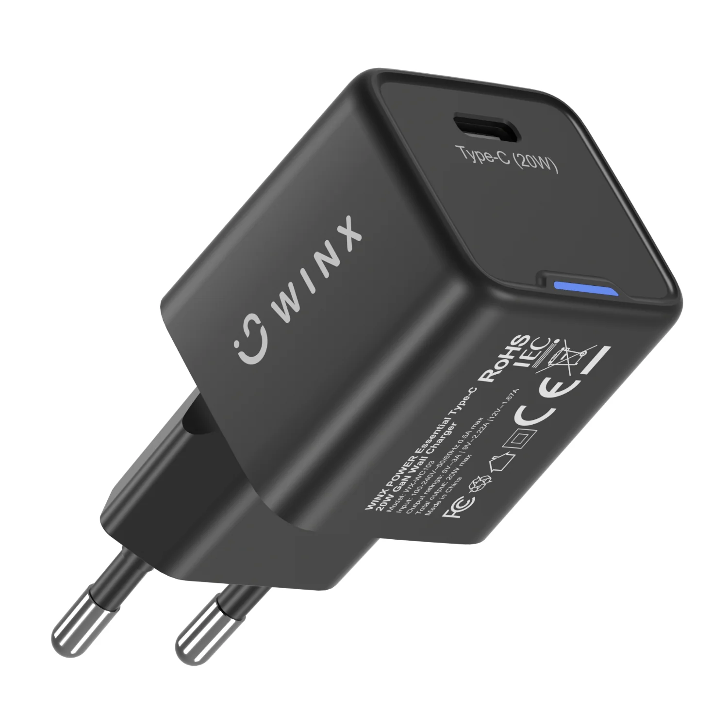 WINX POWER Essential Type-C 20W GaN Wall Charger - Image 4