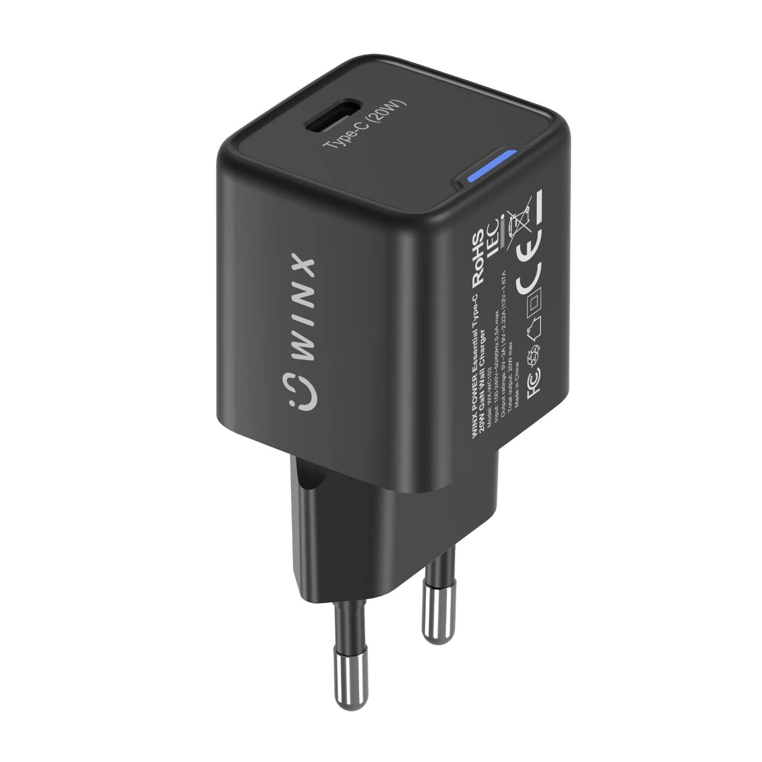 WINX POWER Essential Type-C 20W GaN Wall Charger - Image 5