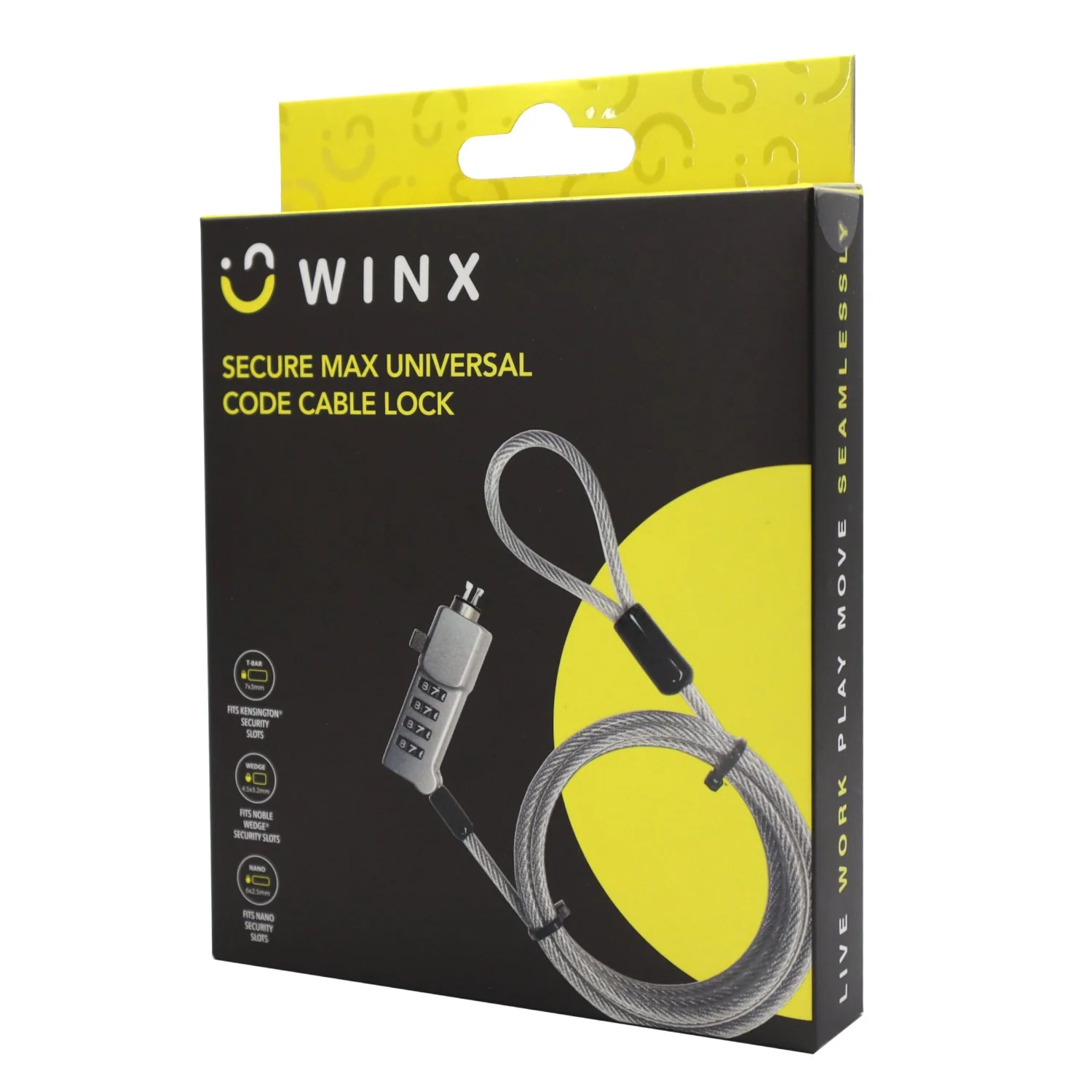 WINX Secure Max Universal Code Cable Lock - Image 6