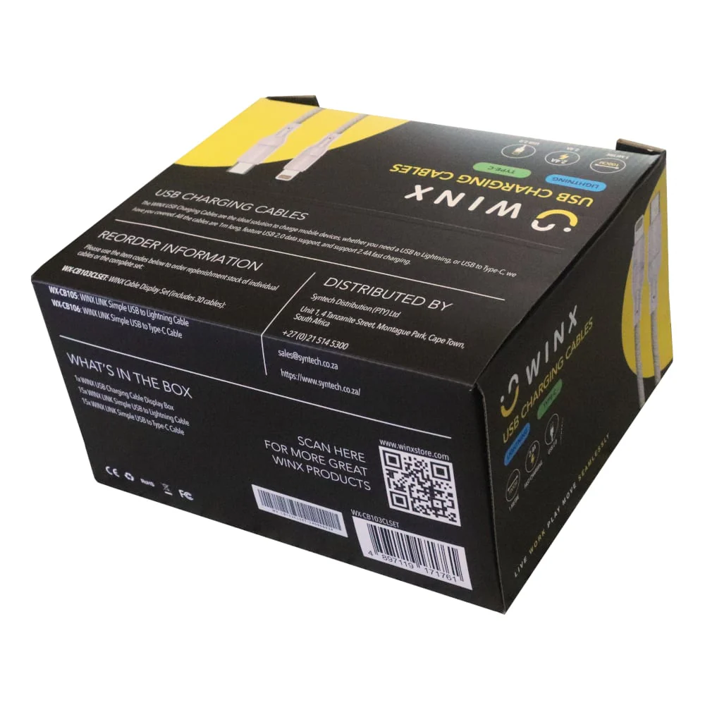 WINX USB to Type-C|Lightning Charging Cables - Image 4
