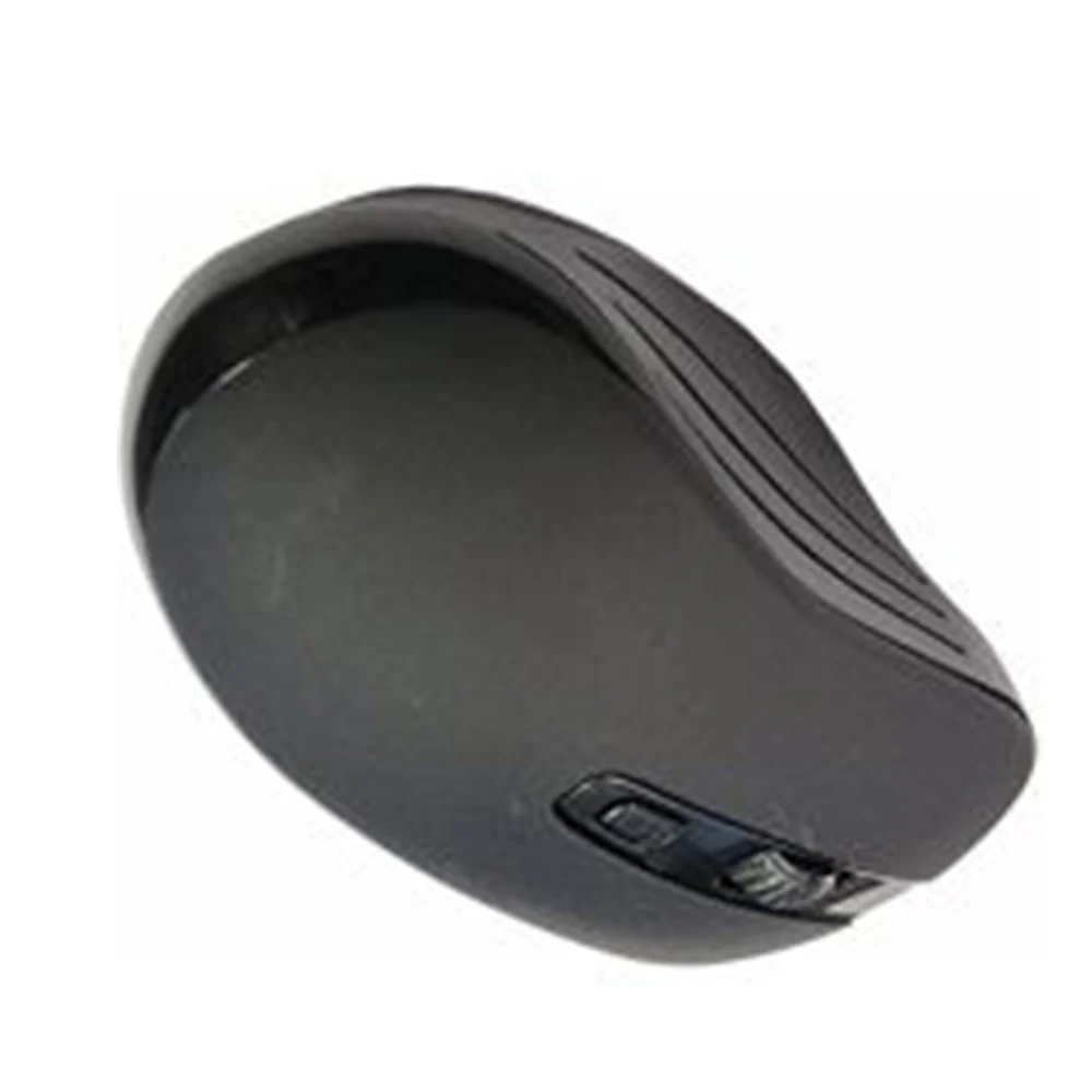 MicroWorld MEQ-037 Wireless Mouse – Black | 2.4GHz Ergonomic Optical Mouse | AA Battery Powered - Image 4