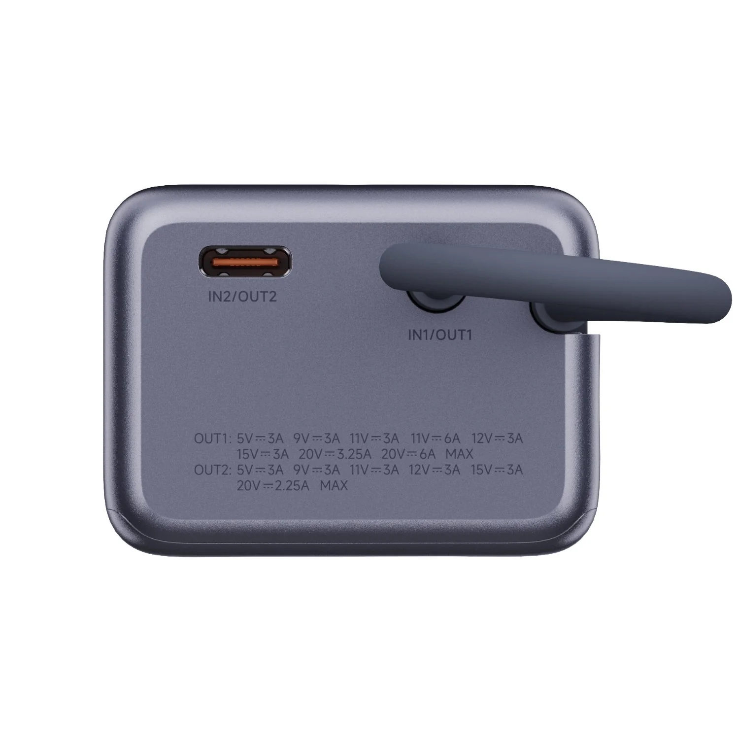 Xiaomi 165W Power Bank 10000mAh (Integrated Cable)-Silver - Image 6