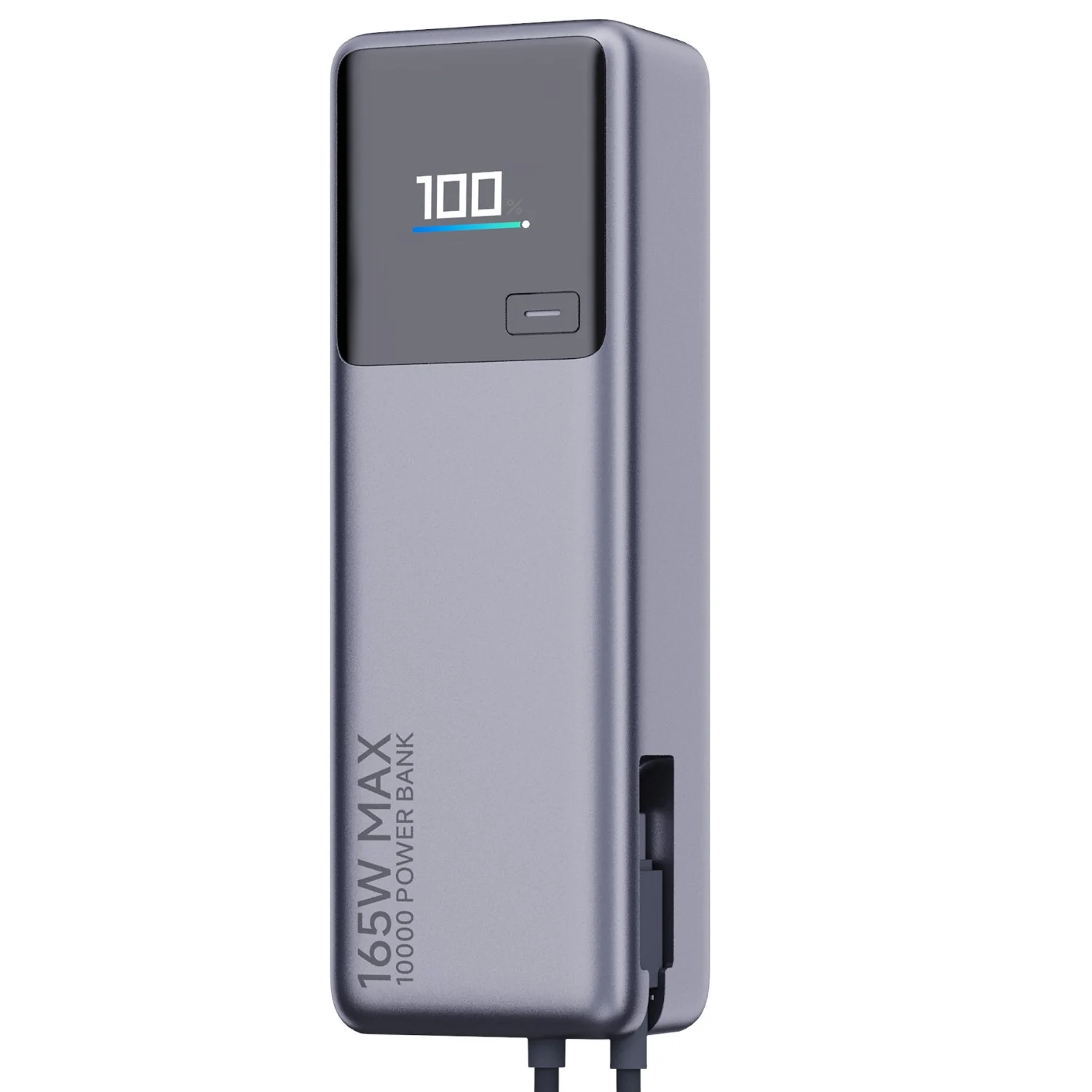 Xiaomi 165W Power Bank 10000mAh (Integrated Cable)-Silver - Image 7