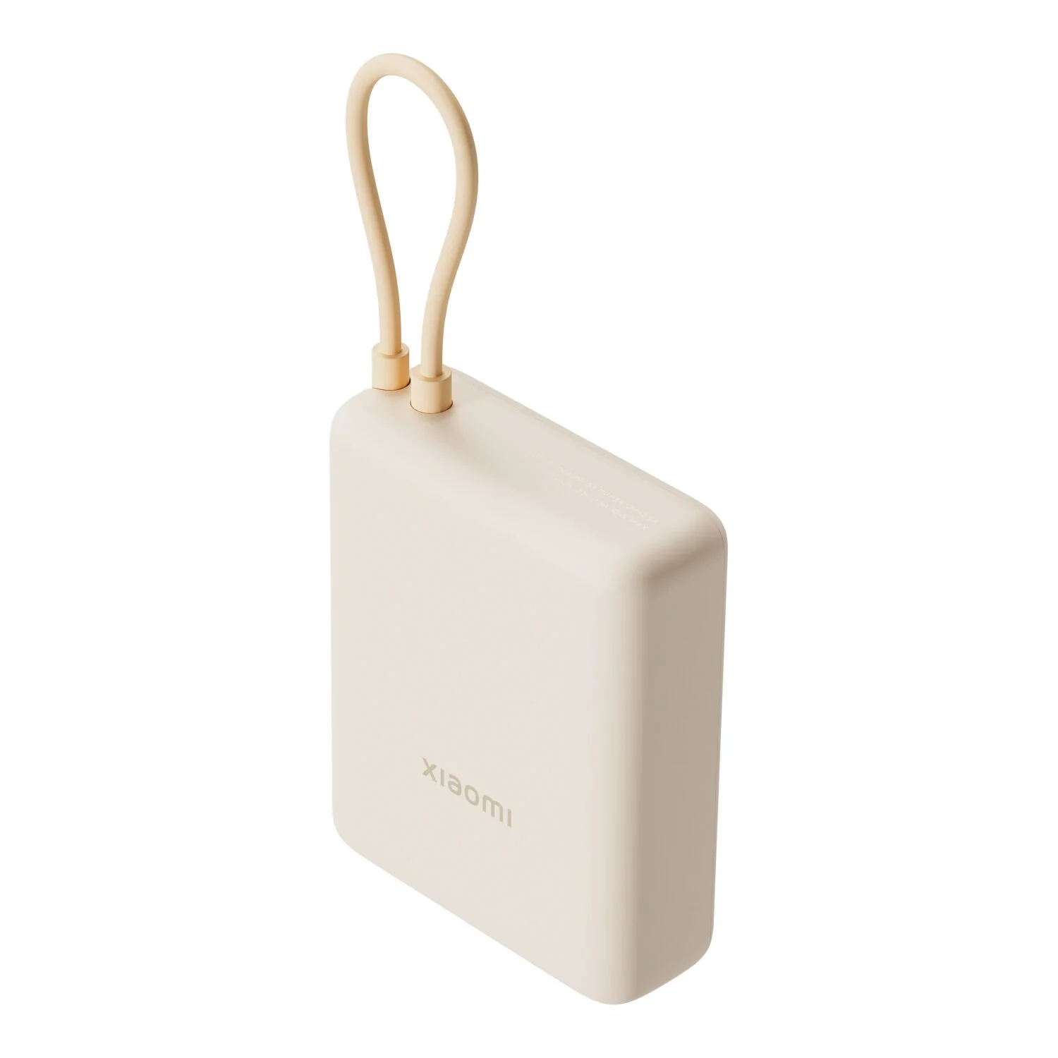 Xiaomi 33W Power Bank 10000 (Integrated Cable) - Tan - Image 6