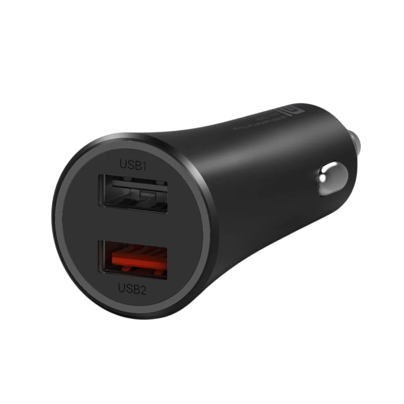Xiaomi 37W Dual-Port Car Charger - Black - Image 4