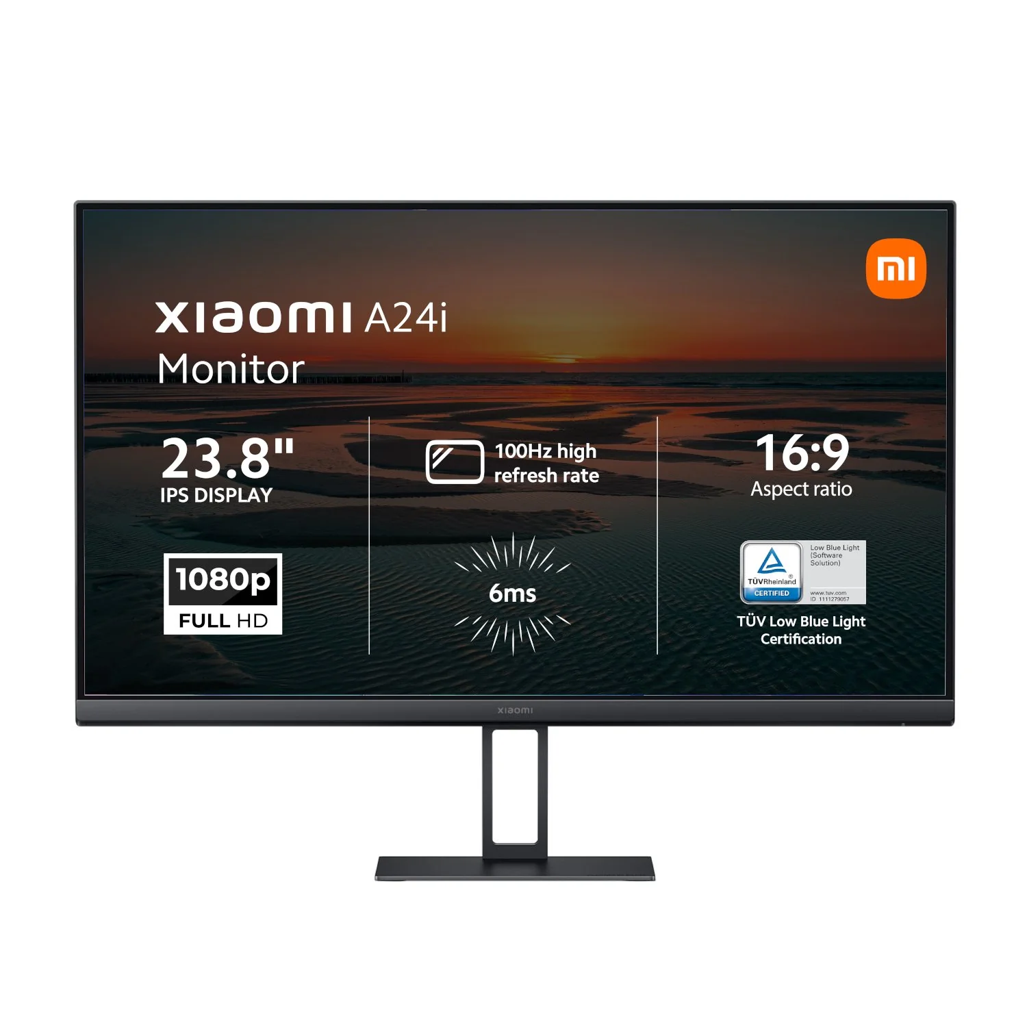 Xiaomi A24i 24" Full HD 1080p IPS Monitor (100Hz, 6ms, 16:9, HDMI/DP, Flicker-Free, and VESA Mount) - Image 7