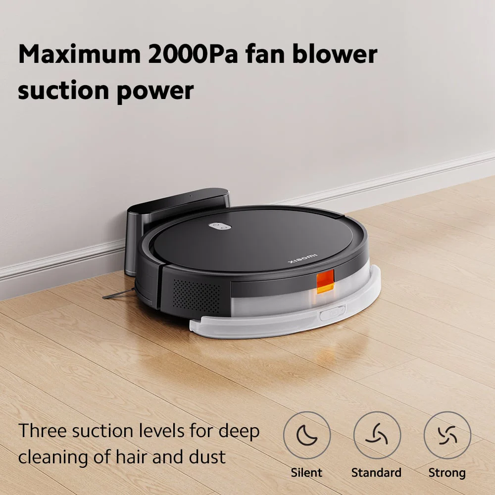 Xiaomi Robot Vacuum Mop E5 - Black - Image 6