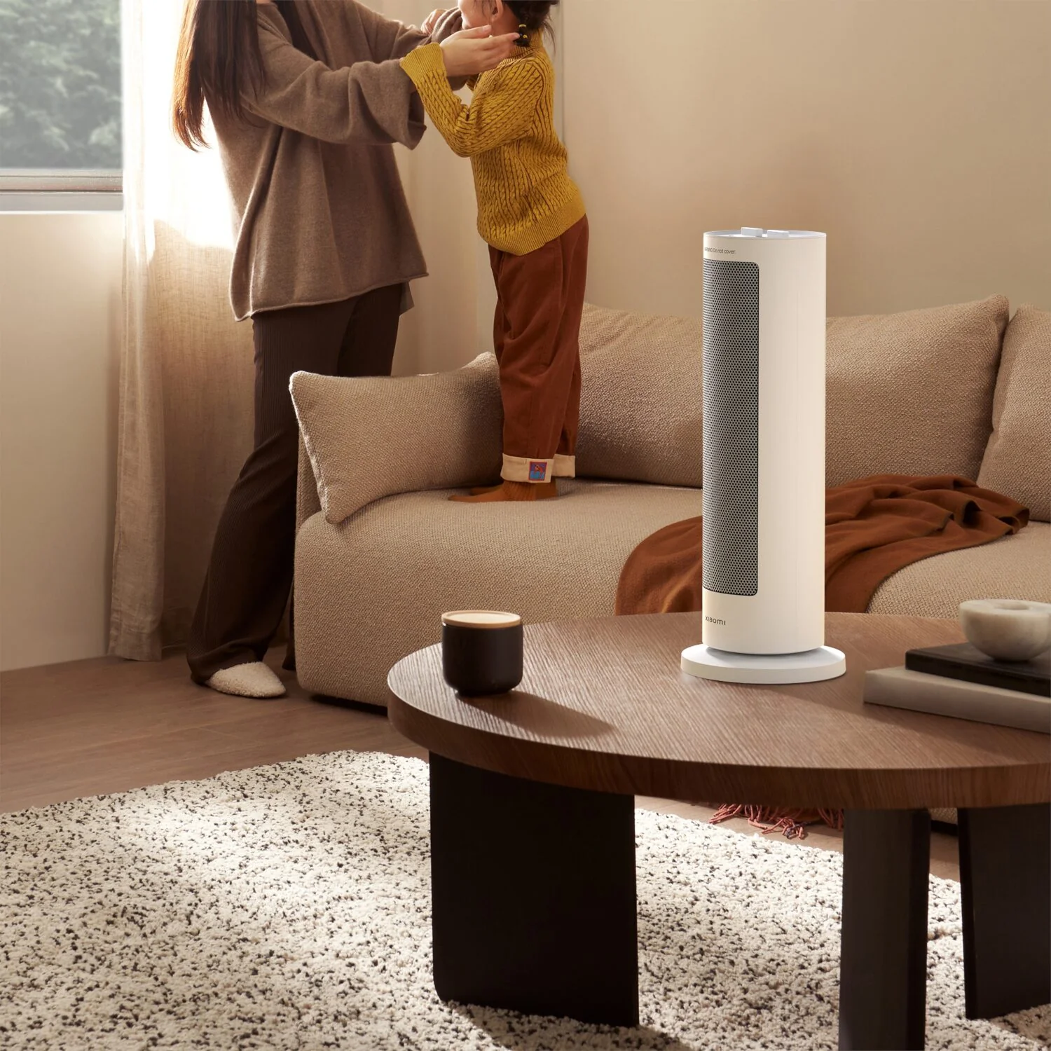 Xiaomi Fan Heater (2000W, PTC Ceramic, 70° Oscillation) - Image 5