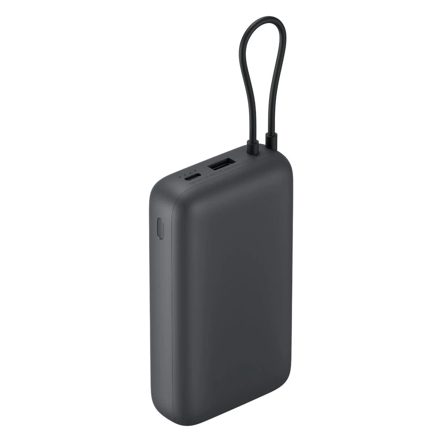 Xiaomi Power Bank 20000mAh (Integrated Cable) - Dark Grey - Image 2