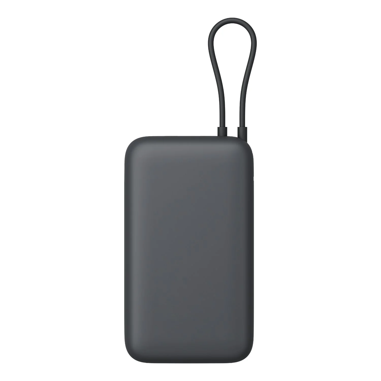 Xiaomi Power Bank 20000mAh (Integrated Cable) - Dark Grey - Image 3