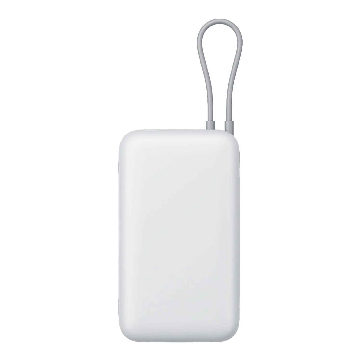 Xiaomi Power Bank 20000mAh (Integrated Cable) - Light Grey - Image 3