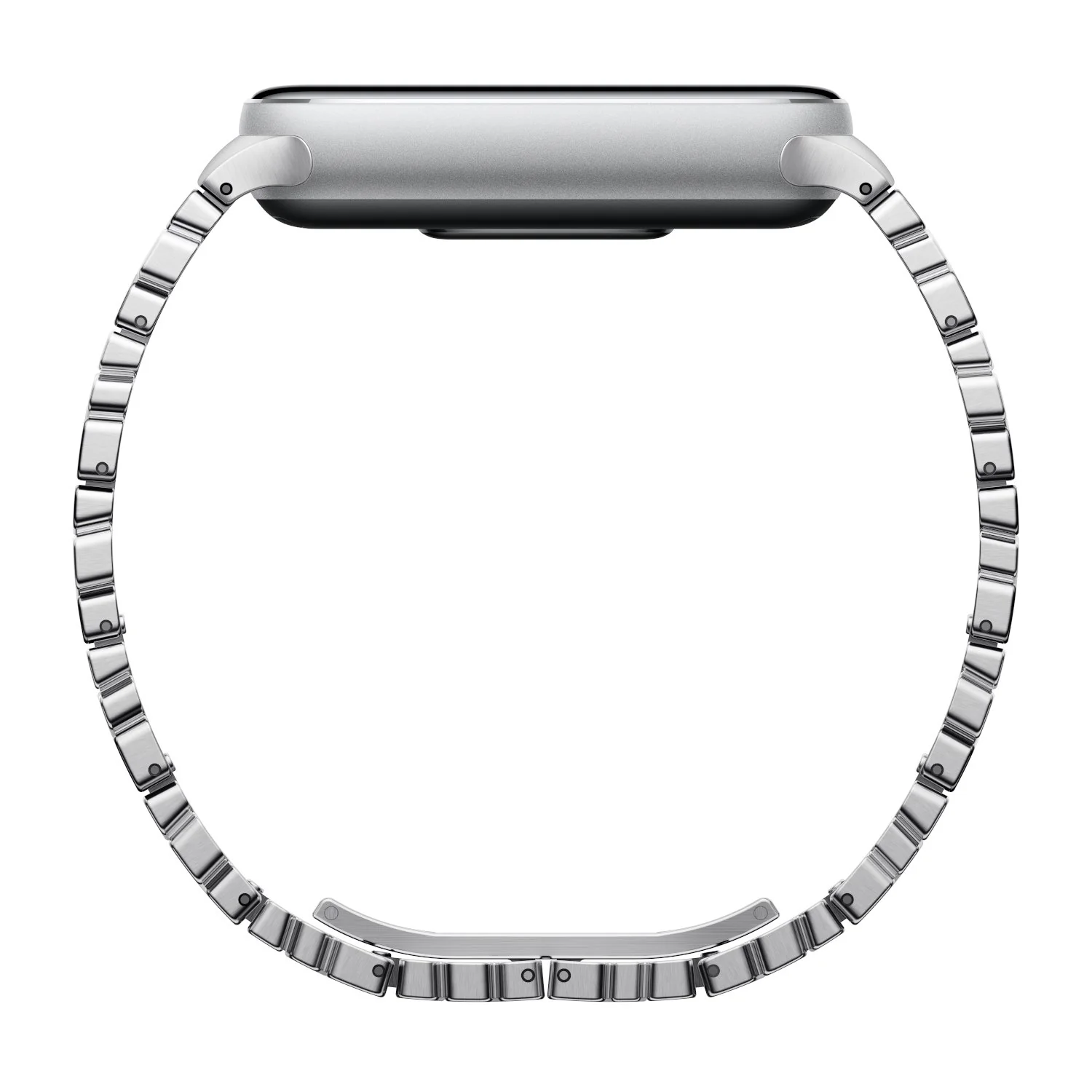 Xiaomi Smart Band 10 Asymmetrical Metal Strap – Silver - Image 3