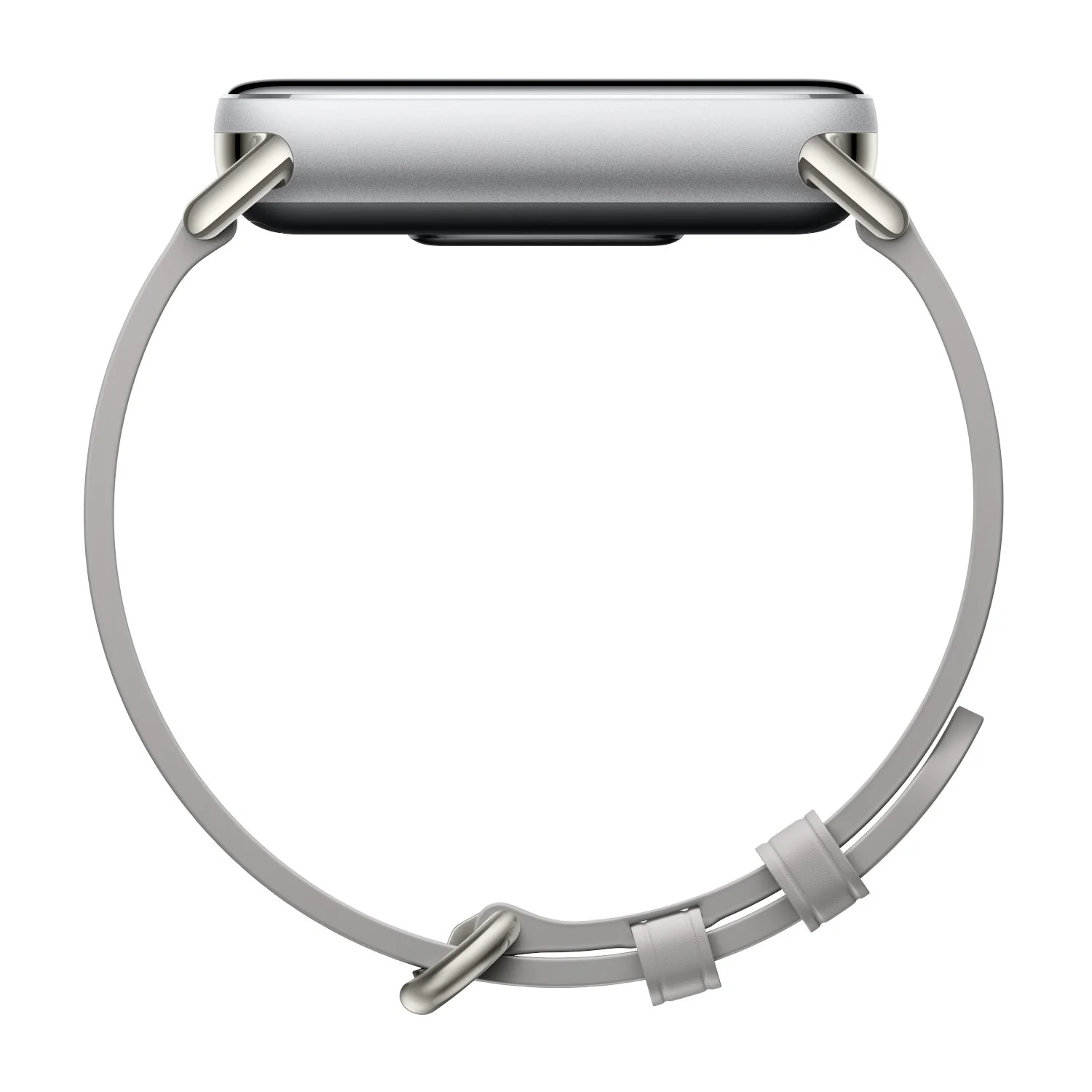 Xiaomi Smart Band 10 Leather Strap - Grey - Image 3