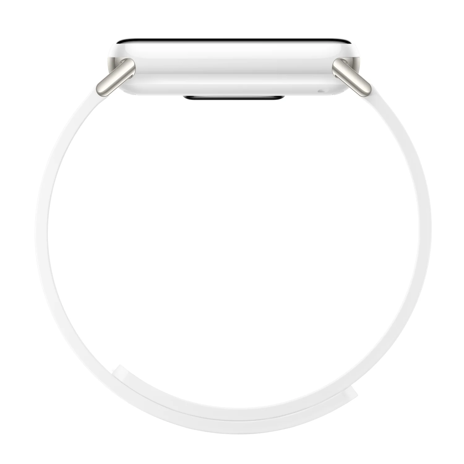 Xiaomi Smart Band 10 Magnetic Kona Leather Strap - Glacier White - Image 3