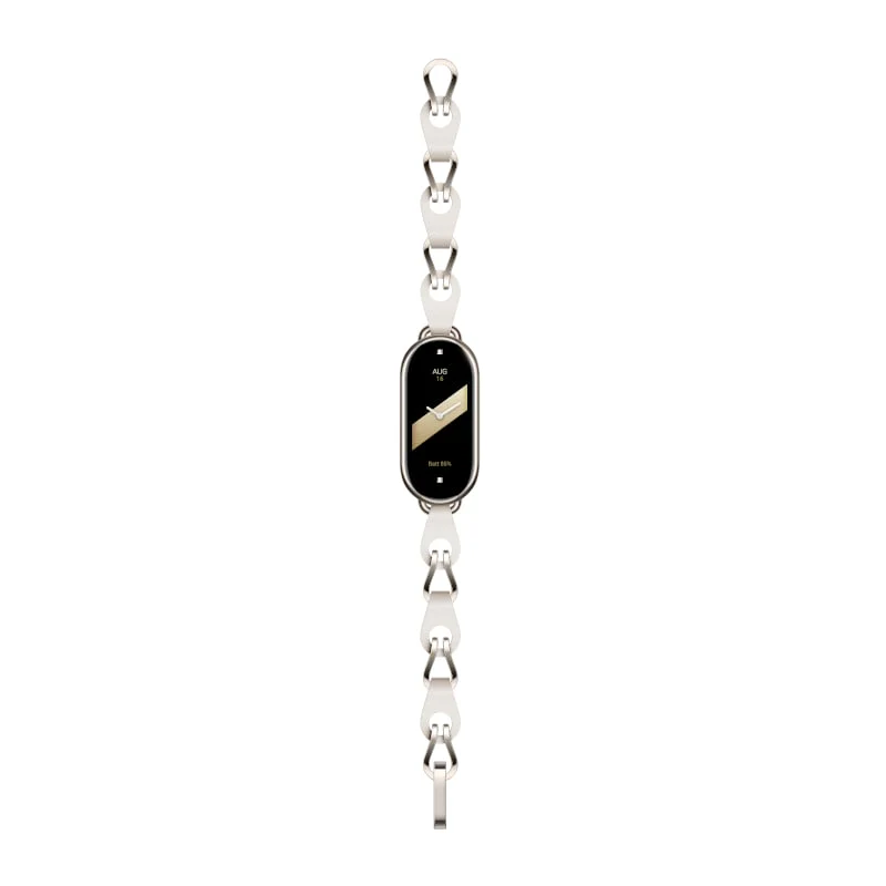 Xiaomi Smart Band 8 Chain Strap - White - Image 5