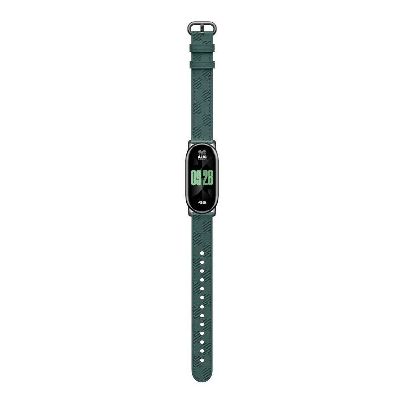 Xiaomi Smart Band 8 Checkered Strap - Green - Image 4