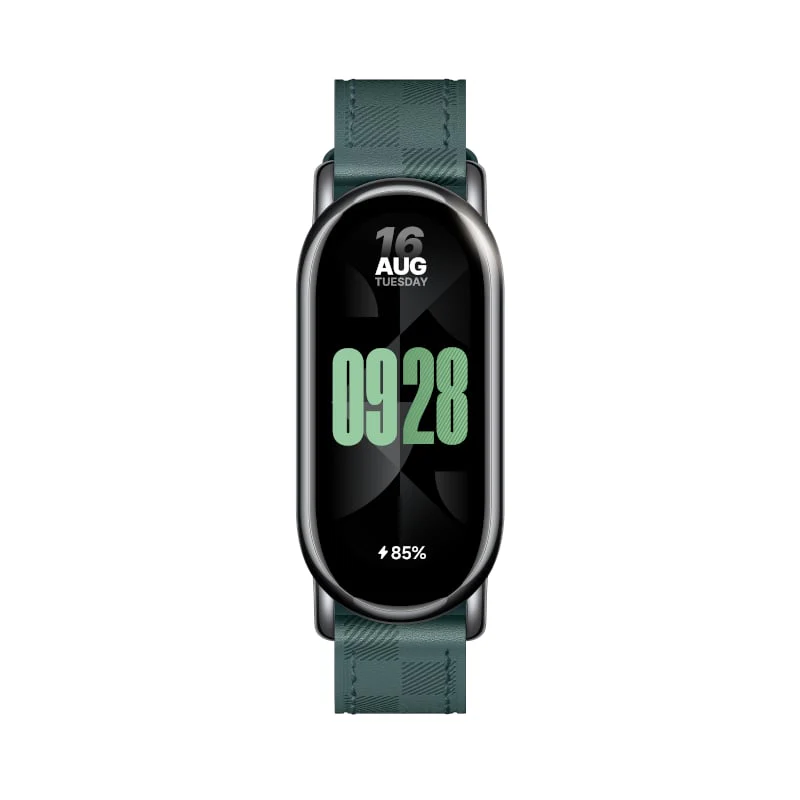 Xiaomi Smart Band 8 Checkered Strap - Green - Image 5