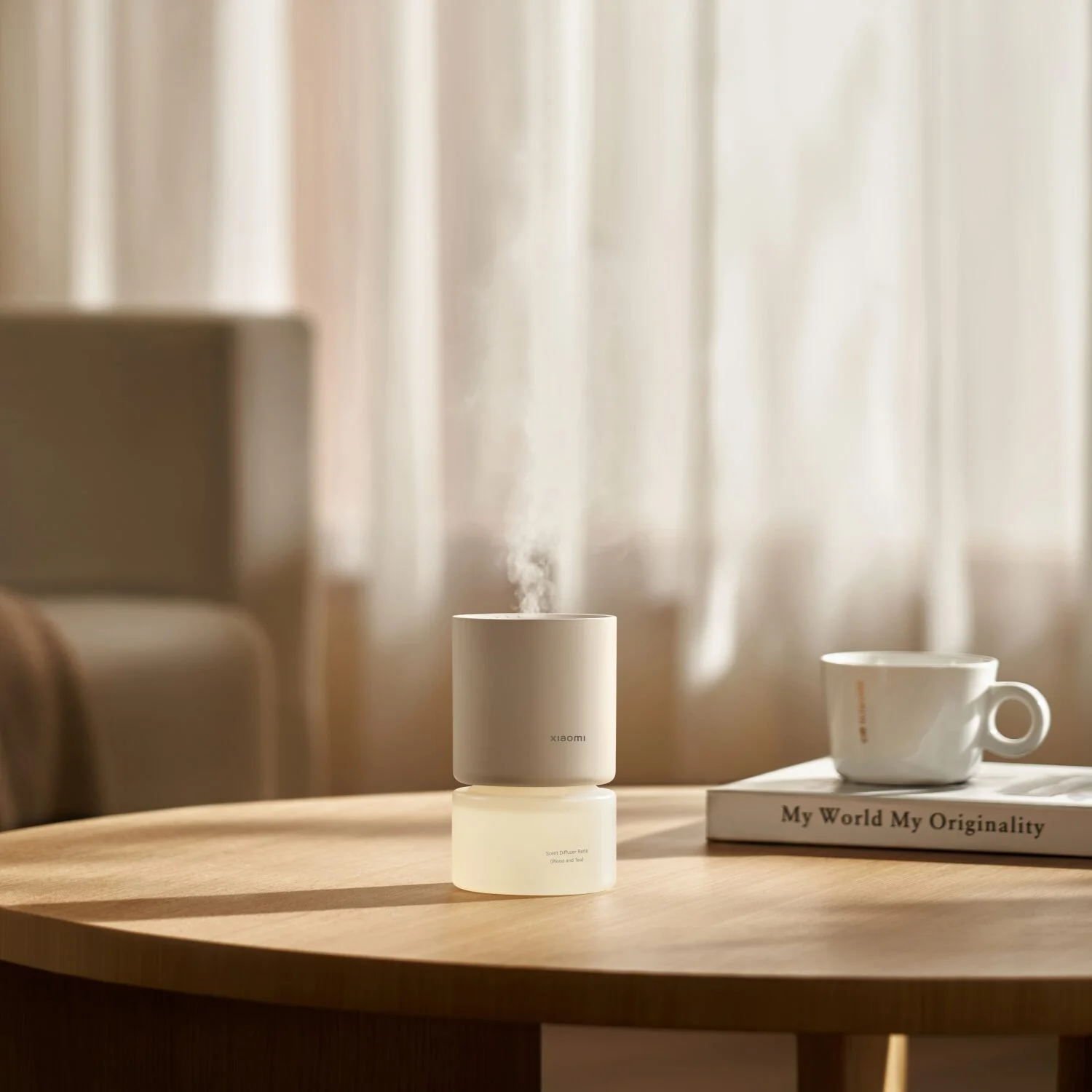 Xiaomi Smart Scent Diffuser - Smart App, Ambient Lighting, Motion Sensor, 50-Day Battery - Image 6