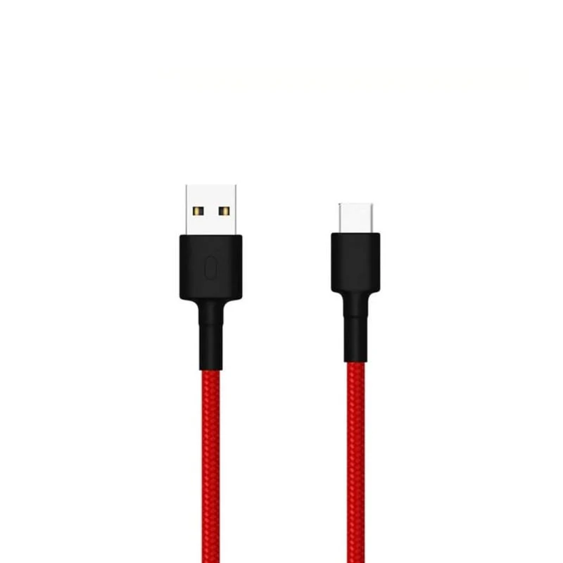 Xiaomi USB Type-C Braided 1m Cable - Red - Image 2